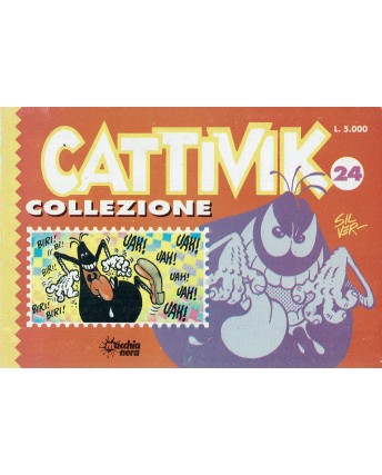 Cattivik collezione 24 di Bonvi, Castelli e Silver ed. Macchia Nera BO06