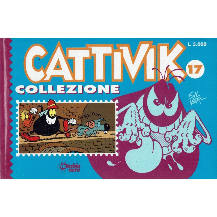 Cattivik collezione 17 di Bonvi, Castelli e Silver ed. Macchia Nera BO06