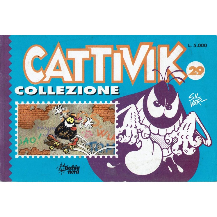 Cattivik collezione 29 di Bonvi, Castelli e Silver ed. Macchia Nera BO06