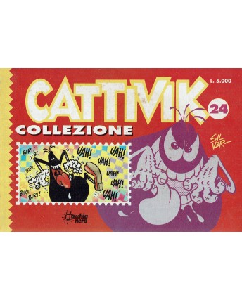 Cattivik collezione 24 di Bonvi, Castelli e Silver ed. Macchia Nera BO06