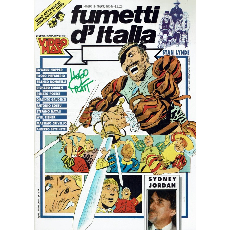 Fumetti D'Italia n.18 inverno 1995 Pratt Eisner ed. Europa FU48