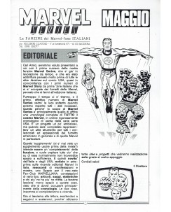 Marvel series  maggio 1990 FANZINE FU48