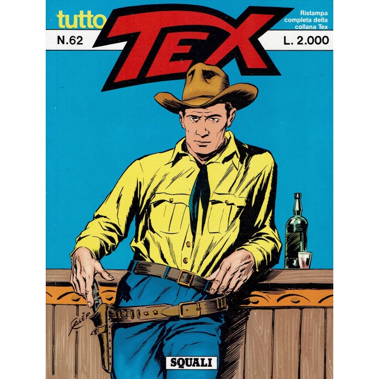 Tutto Tex n.  62 squali di Bonelli ed. Bonelli