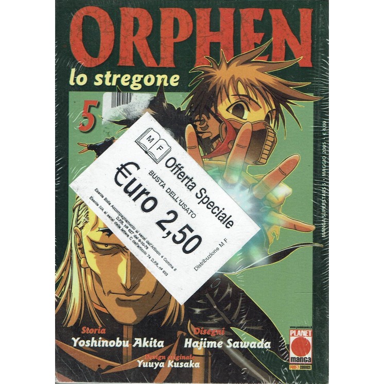 Orphen lo stregone  n.  5 di Akita e Sawada ed. Panini