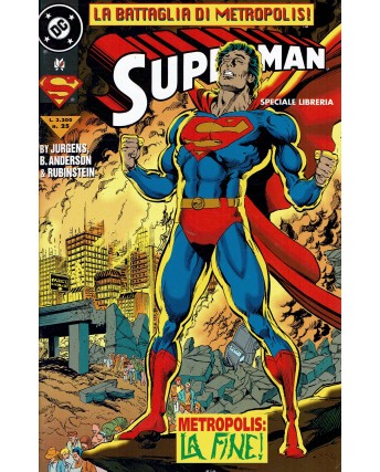 Superman n.  25 speciale libreria di Bottero ed. Play Press