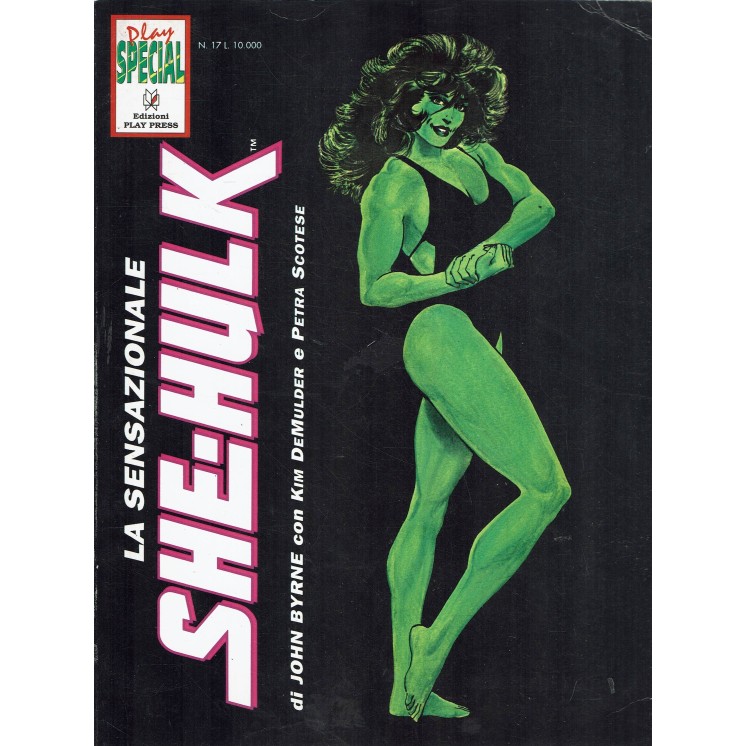 Play Special n.  17 She Hulk di Byrne, Scotese ed. Play Press FU47