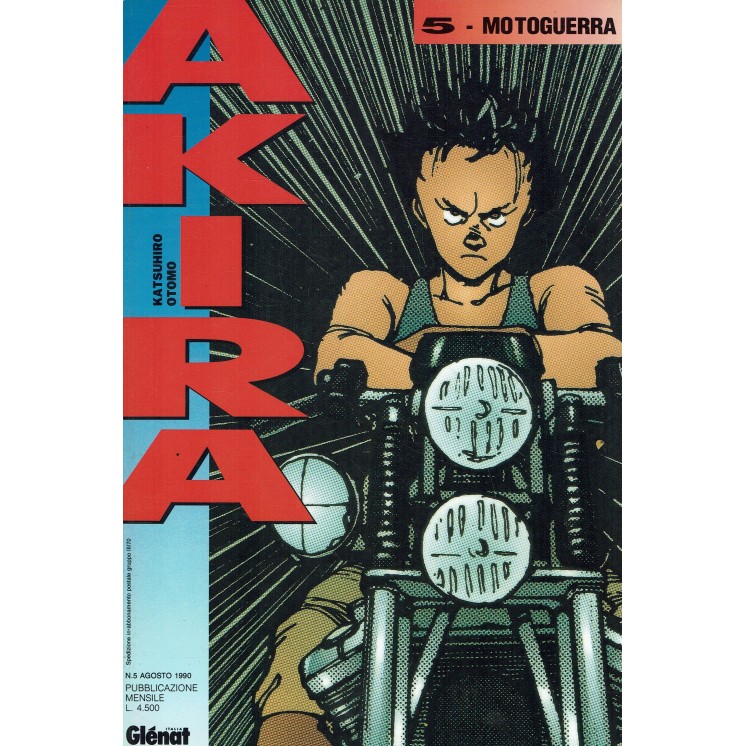 Akira  5 di Katsuhiro Otomo ed. Glenat FU48