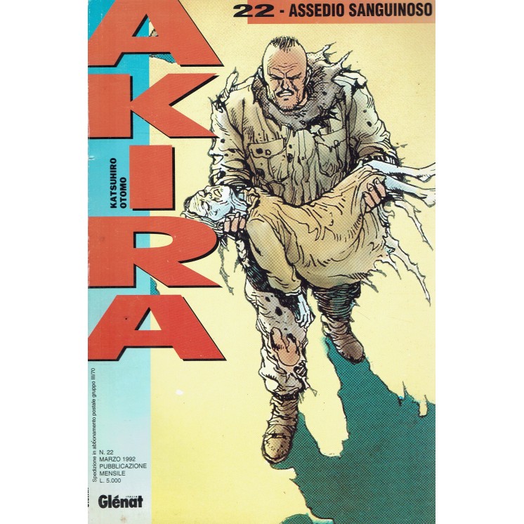 Akira 22 di Katsuhiro Otomo ed. Glenat FU48