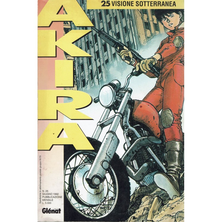 Akira 25 di Katsuhiro Otomo ed. Glenat FU48