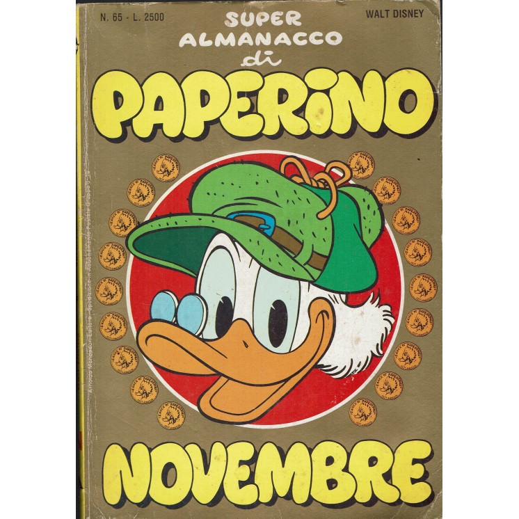 Super Almanacco Paperino n.  65 novembre di Walt Disney ed. Mondadori FU49