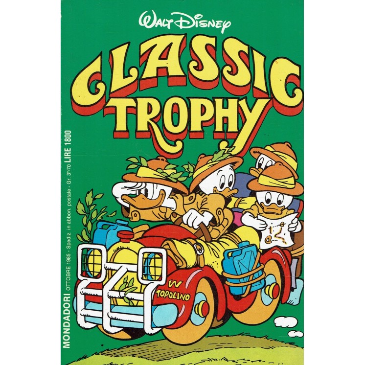 Classici Disney II serie 106 classic trophy di Walt Disney ed. Mondadori BO06