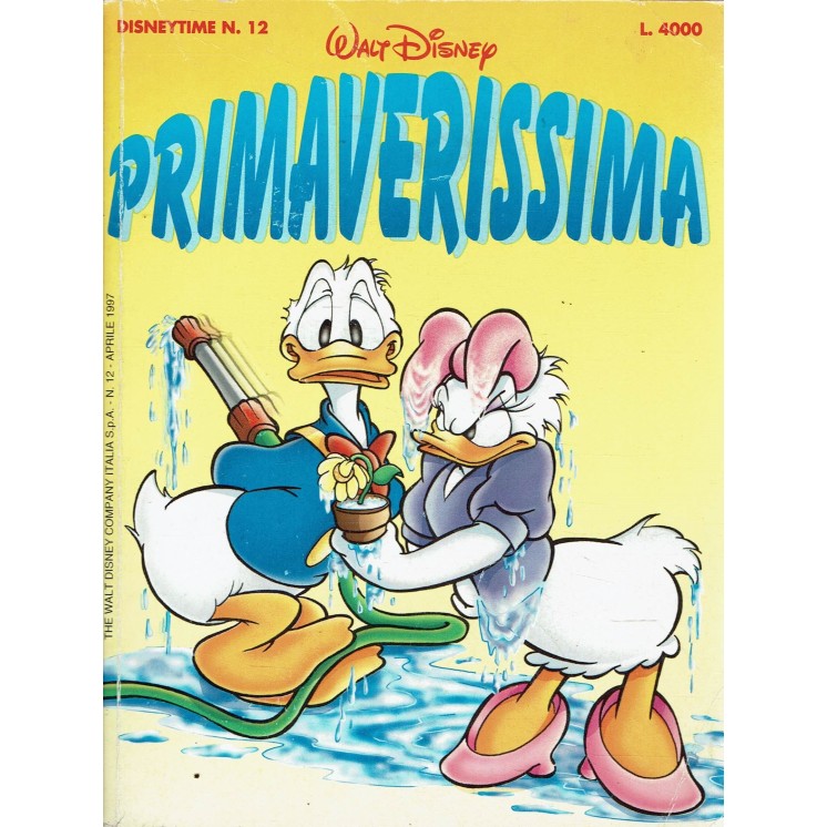 Disney time  12 primaverissima di Walt Disney ed. Panini Comics BO07