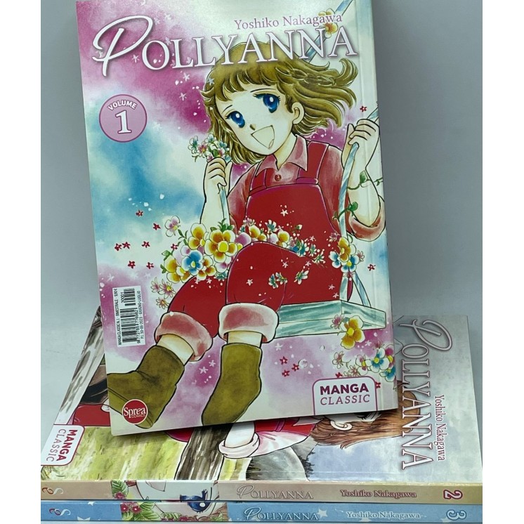 Pollyanna 1/3 serie COMPLETA di Yoshiko Nakagawa ed. Sprea Comics SC05