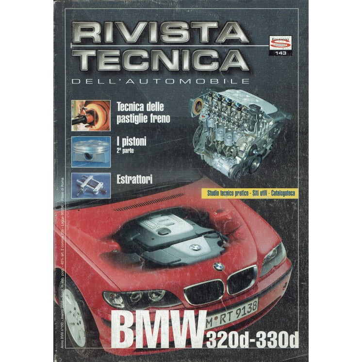 Rivista tecnica dell'automobile BMW n. 143 anno 2002 ed. Semantica FF16