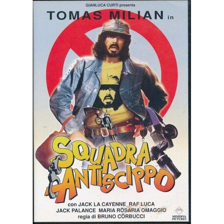 DVD Squadra Antiscippo con Tomas Milian ITA usato B26