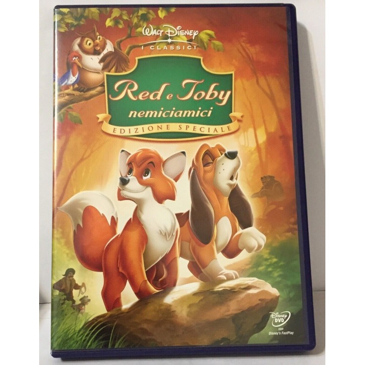 DVD Red e Toby nemiciamici edizione speciale ITA usato B26