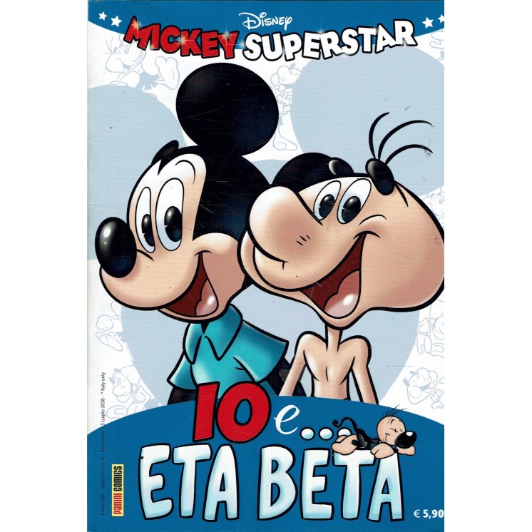Mickey superstar io e Eta Beta di Michelini e Zemolo ed. Panini Comics BO03