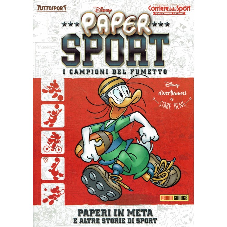 Paper sport paperi in meta di Walt Disney ed. Panini Comics BO03