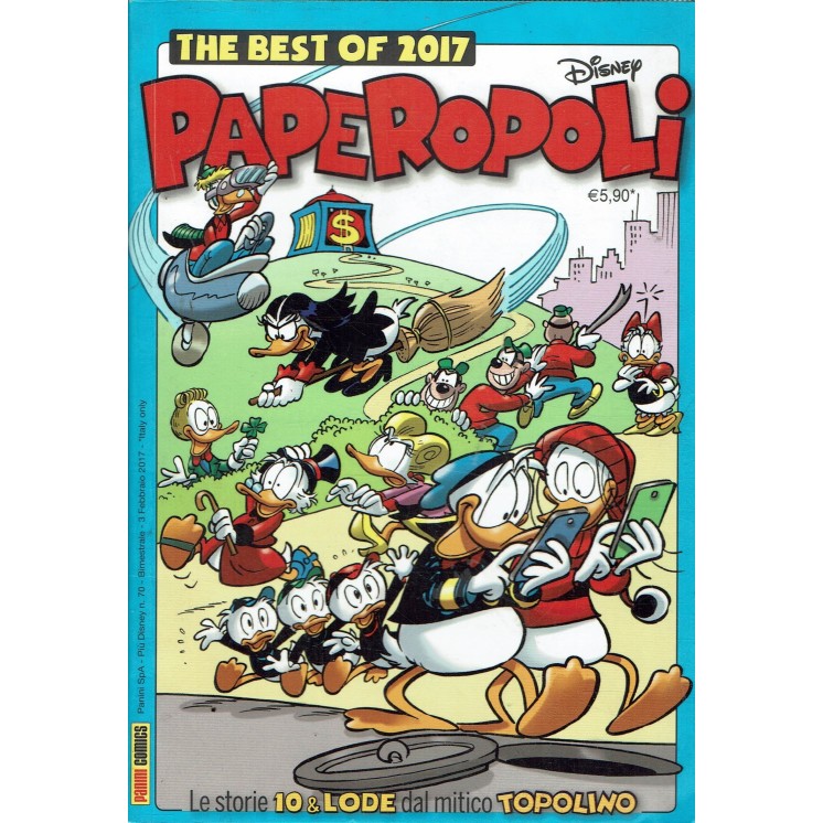 The best of 2017 Paperopoli di Panaro, Salati e Fontana ed. Panini Comics BO03