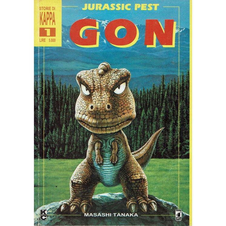 Storie di Kappa Jurassic pest Gon  1 di Masashi Tanaka ed. Star Comics