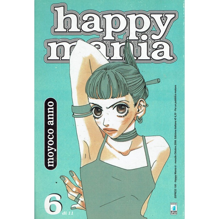 Happy Mania  6 di Moyoco Anno ed. Star Comics