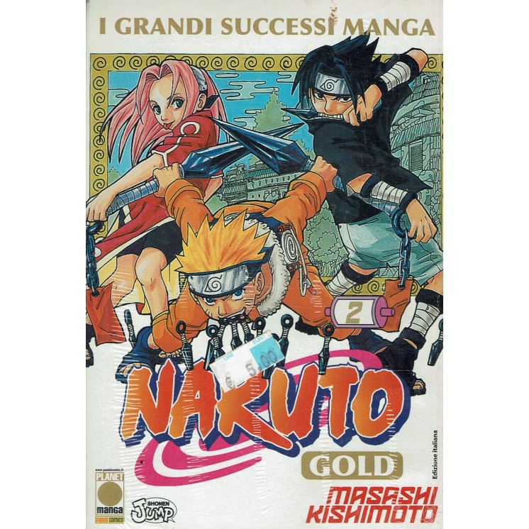 Naruto Gold n. 2 di Masashi Kishimoto NUOVO ed. Panini Comics