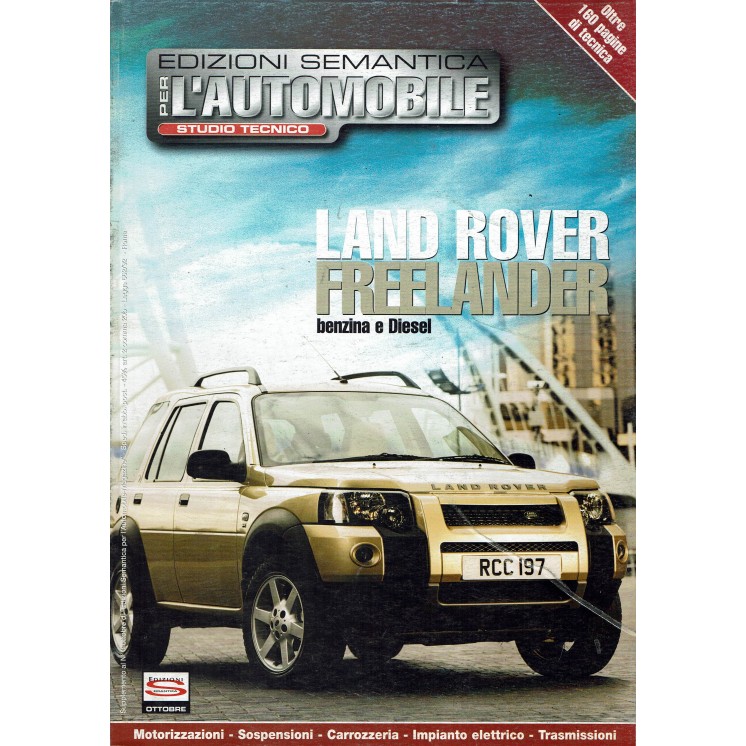 Per l'automobile studio tecnico Land Rover n.   3 anno 2003 ed. Semantica FF08
