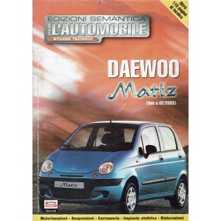 Per l'automobile studio tecnico Daewoo   1 anno 2003 ed. Semantica FF08