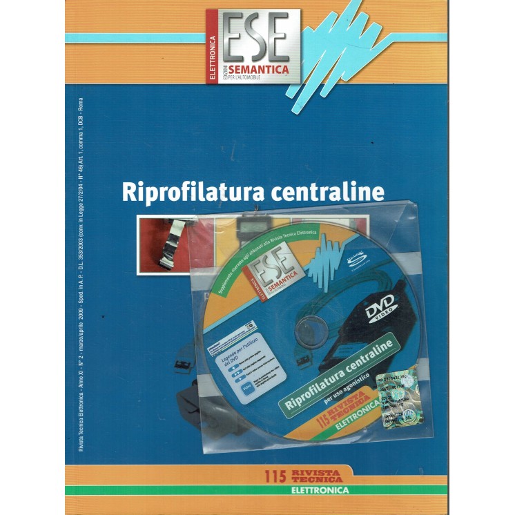 ESE riprofilatura centraline n.   2 con CD ed. Semantica FF15