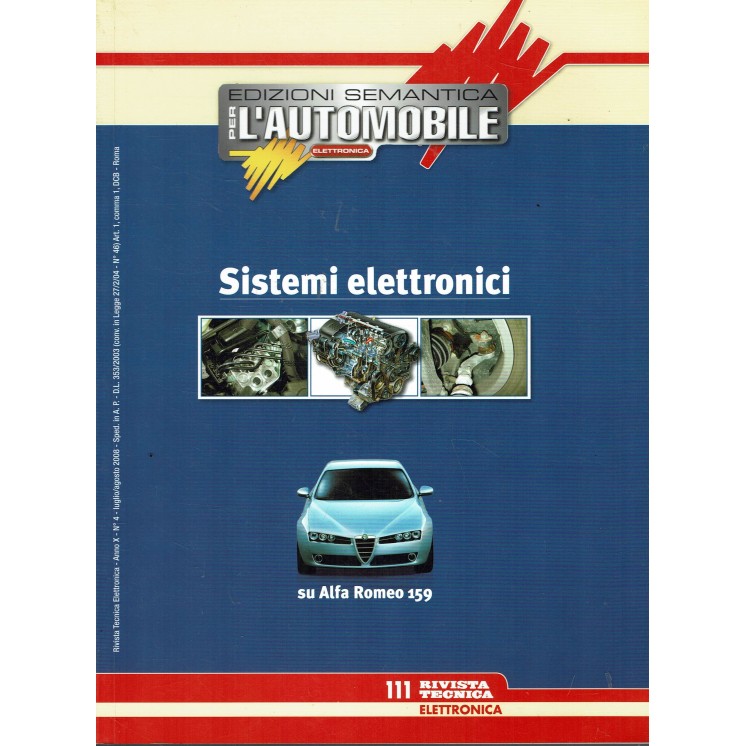 Per l'automobile elettronica sistemi elettronici n.   4 ed. Semantica FF15