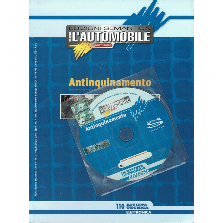 Per l'automobile elettronica antinquinamento n.   2 con CD ed. Semantica FF15