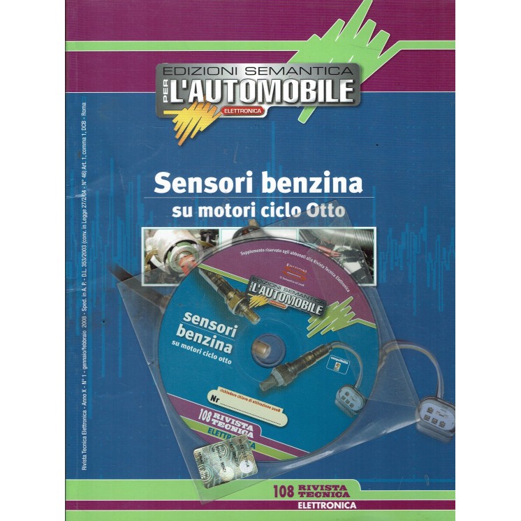 Per l'automobile elettronica benzina ciclo Otto n.   1 con CD ed. Semantica FF15