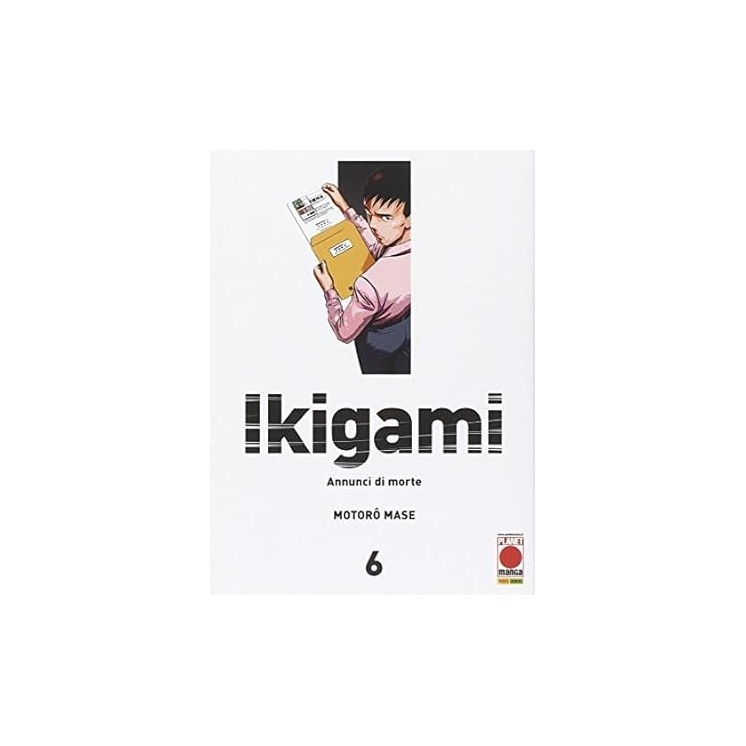 Ikagami  6 annunci di morte di Motoro Mase ristampa NUOVO ed. Panini Comics
