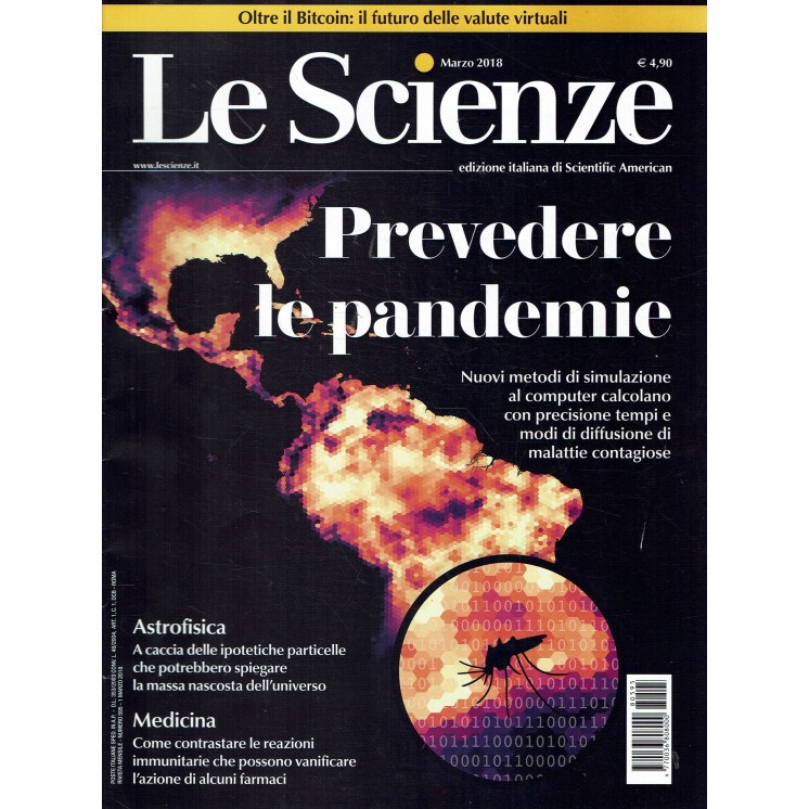 Le scienze scientific american  595 prevedere pandemie ed. Le Scienze FF19