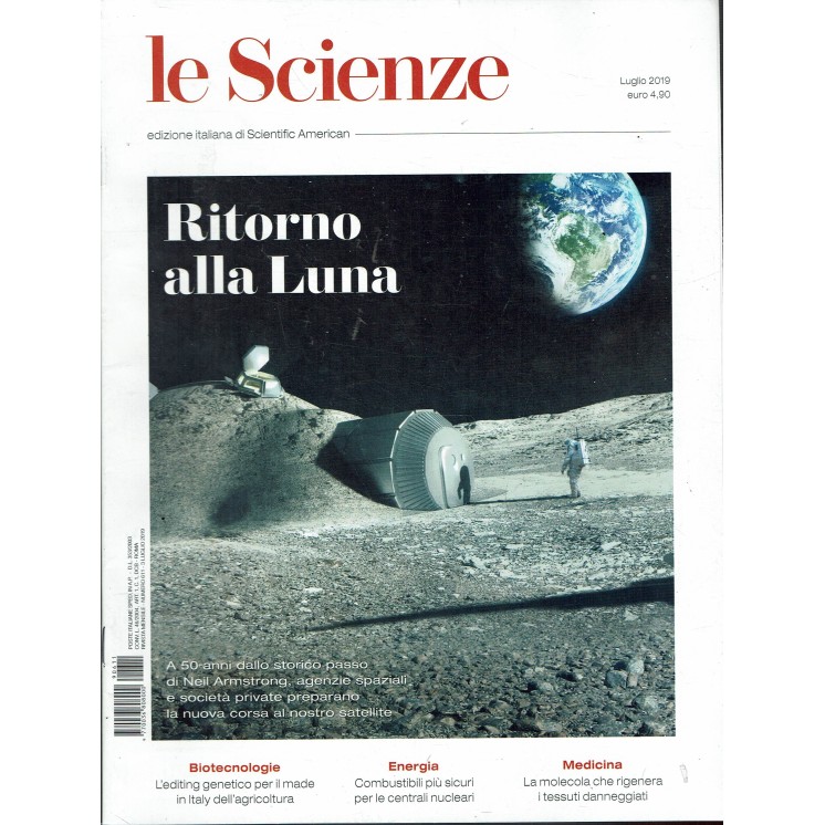 Le scienze scientific american  611 ritorno alla luna ed. Le Scienze FF19