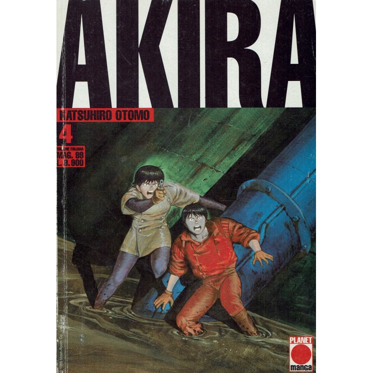 Akira  4 di Katsuhiro Otomo ed. Panini Comics FU45