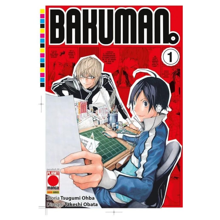 Bakuman  1 NEW EDITION di Obata Ohba aut. Death Note NUOVO ed. Panini