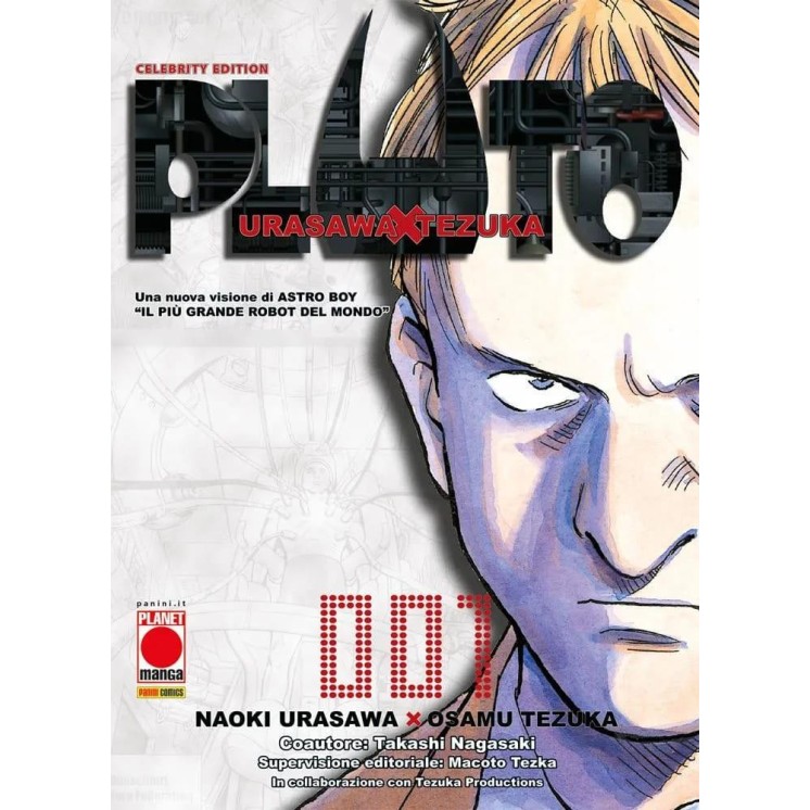 Pluto 1 di Naoki Urasawa CELEBRITY VARIANT NUOVO ed. Panini