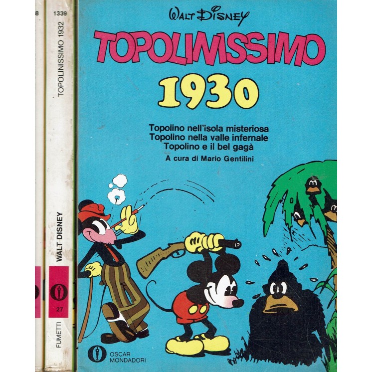 Topolinissimo 1930 1931 1932 di Walt Disney NO cofanetto ed. Mondadori BO03
