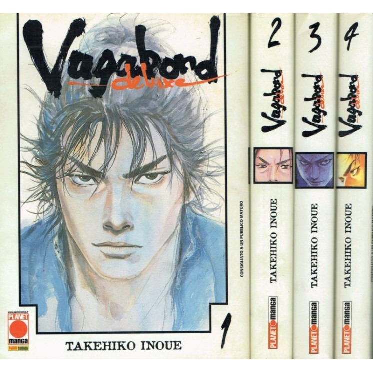 VAGABOND DELUXE 1/37 sequenza completa di Inoue RISTAMPA NUOVI ed. Panini SC05