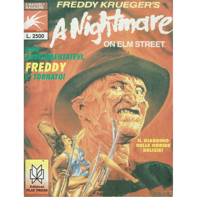 Freddy Krueger's a nightmare di Polese ed. Play Press BO05
