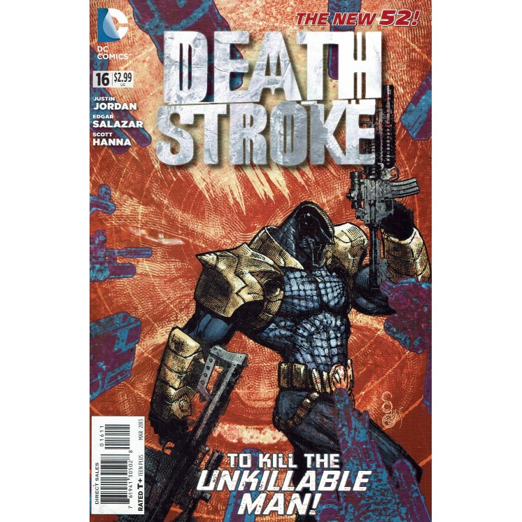 Death stroke 16 di Jordan e Hanna in lingua originale ed. Dc Comics OL06