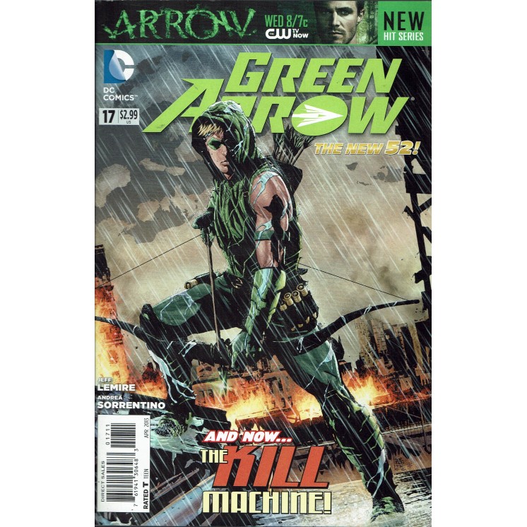 Green arrow 17 di Sorrentino e Lemire in lingua originale ed. Dc Comics OL05