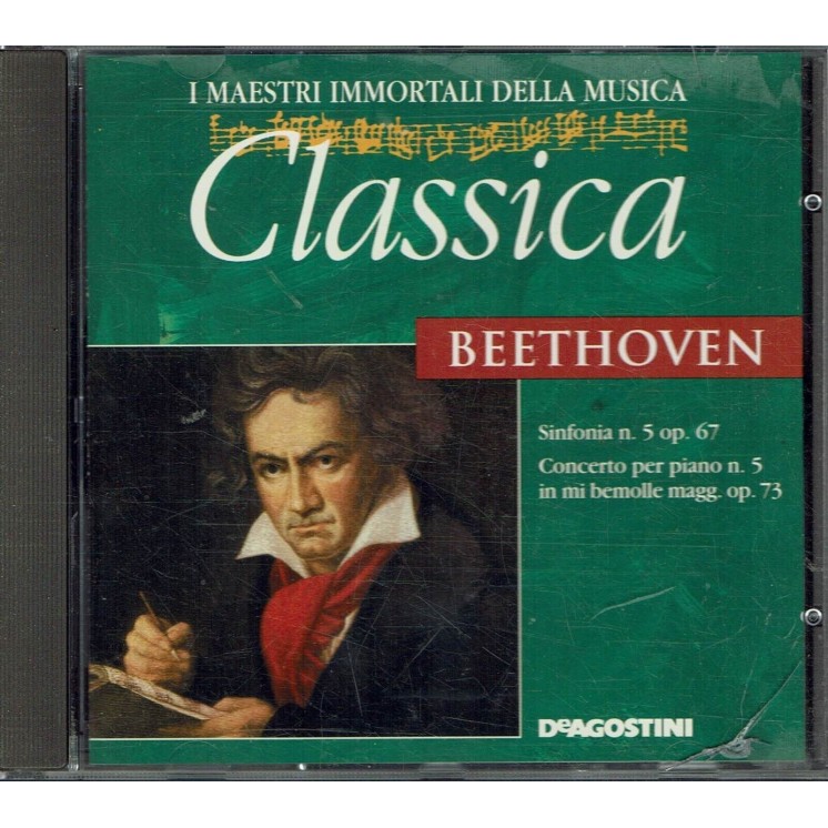 CD Maestri immortali musica classica Beethoven ed. DeAgostini usato B25