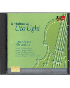 CD Il violino di Uto Ughi 4 di Ughi e Bartelloni ed. Musicom usato B25