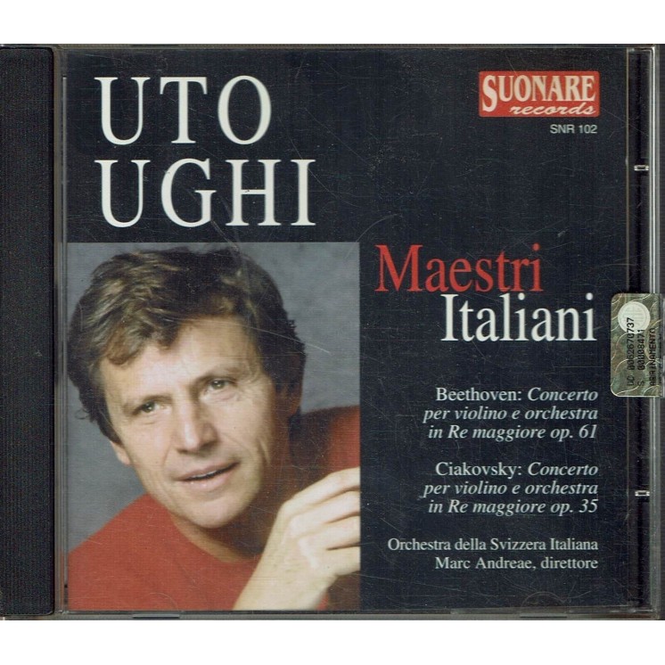 CD Suonare records maestri italiani Ugo Ughi SNR 102 ed. Aura Music usato B25