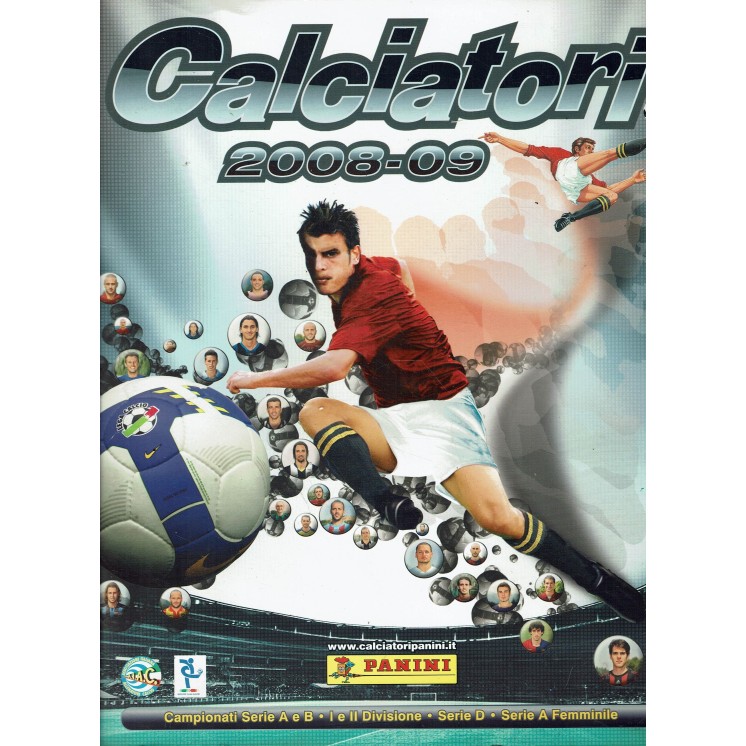 Album dei Calciatori Panini 2008 09 COMPLETO Calcio FU27