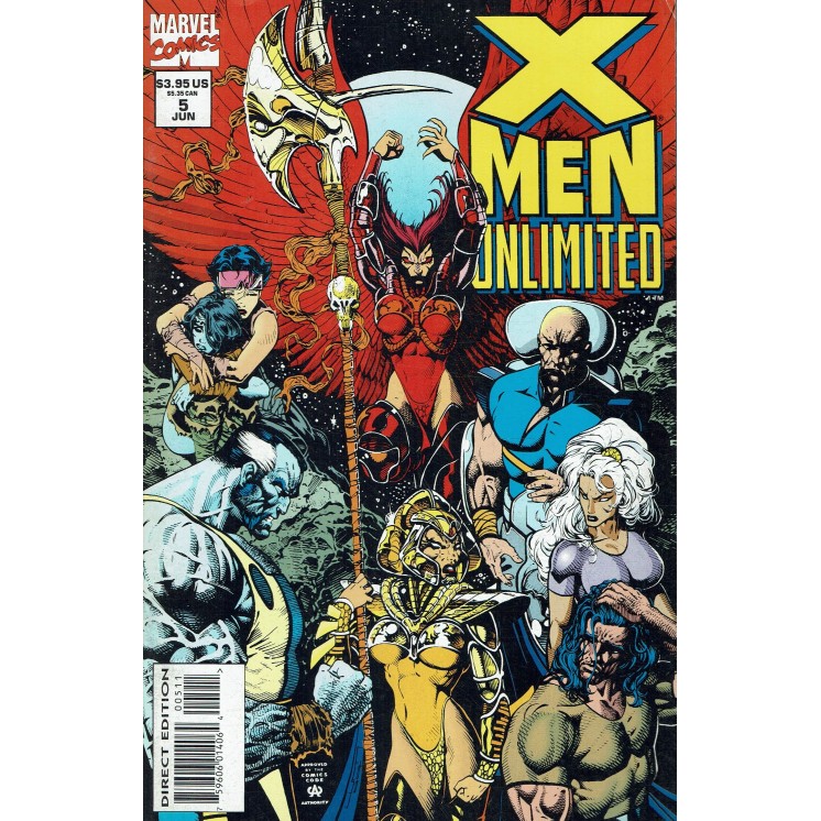 X Men unlimited   5 jun '94 di Stewart lingua originale ed. Marvel Comics OL13