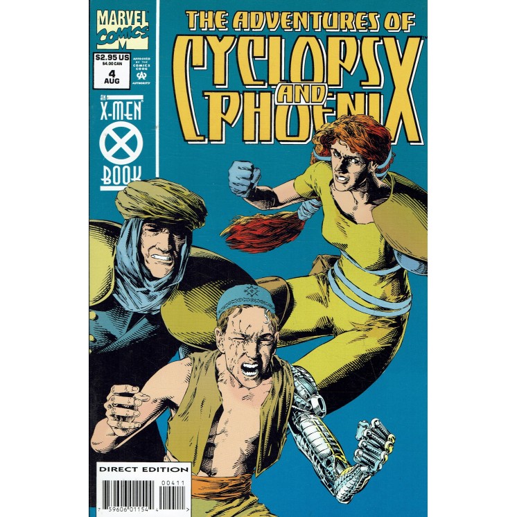 Adventures Cyclops Phoenix 4 di Lobdell lingua originale ed. Marvel Comics OL13