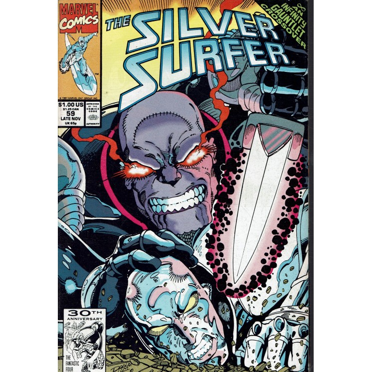 The Silver Surfer  59 nov 1991 di Marz lingua originale ed. Marvel Comics OL11